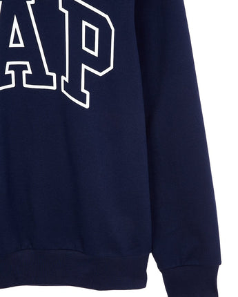 [GAP][2023 FW][Men] Line logo graphic sweatshirt_ NAVY (5113327013056)(XS-XXL) - コクモト KOCUMOTO