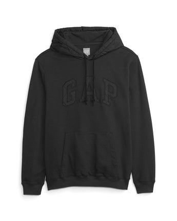 [GAP][2023 FW][Men] Quilted Logo Hooded T-shirt_ BLACK (5113327017099)(XS-XL) - コクモト KOCUMOTO