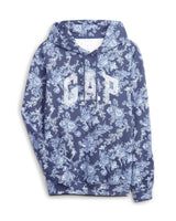 [GAP][2023 FW][Men][LoveShackFancy] Floral pattern logo hooded sweatshirt_ DARK BLUE (5113327025051) (XS-XL) - コクモト KOCUMOTO