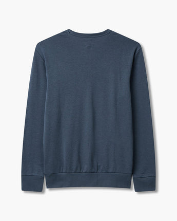 [GAP][2024 S/S][Men] Solid logo crewneck sweatshirt _ DARK BLUE (5114127009054)(S-XL) - コクモト KOCUMOTO