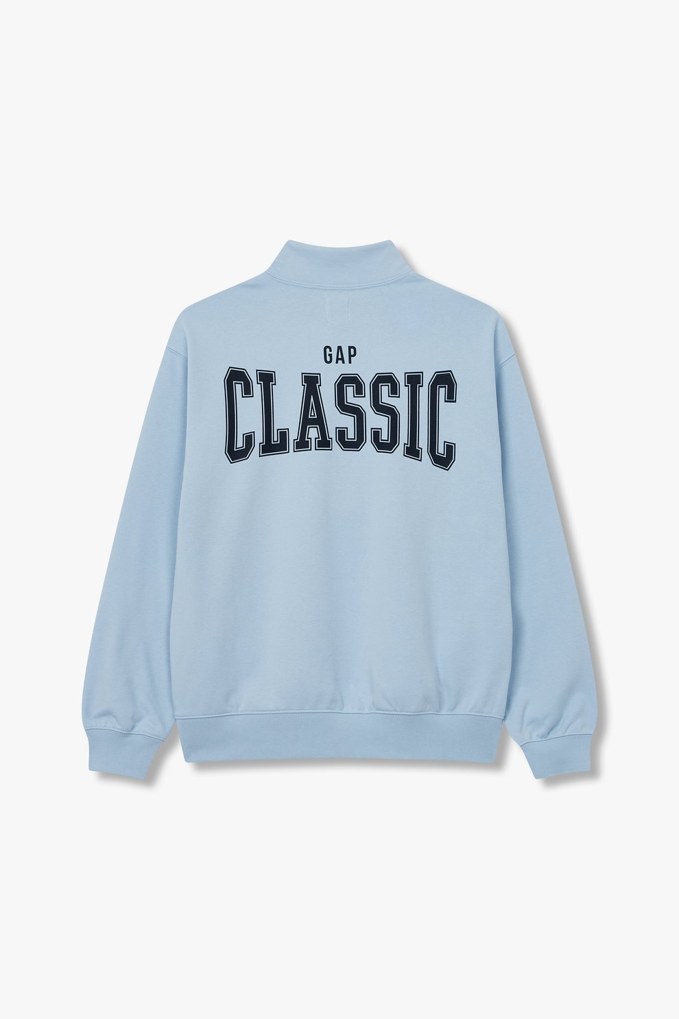 [GAP]24SS [Men] Classic Logo Half Zip-Up Sweatshirt _ LIGHT BLUE(5114127008052) (S-XL) - コクモト KOCUMOTO