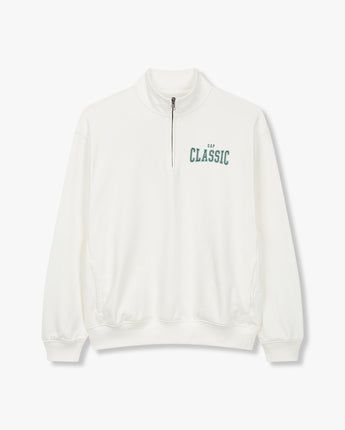 [GAP]24SS [Men] Classic Logo Half Zip-Up Sweatshirt _ WHITE (5114127008001) (S-XL) - コクモト KOCUMOTO