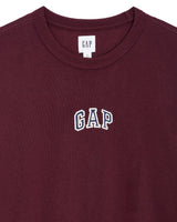 [GAP][Men] Front mini logo sweatshirt _ BURGUNDY(5113327015063)(XS-XL) - コクモト KOCUMOTO