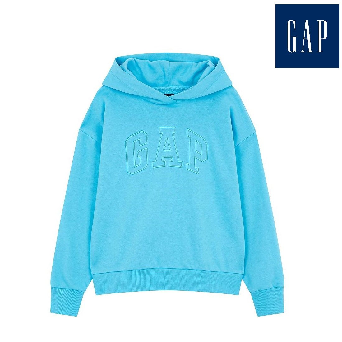 [GAP][Women] Easy Line Logo Hooded Sweatshirt _BLUE (5123127010051) (XS-L) - コクモト KOCUMOTO