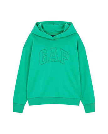 [GAP][Women] Easy Line Logo Hooded Sweatshirt _GREEN (5123127010041) (XS-L) - コクモト KOCUMOTO