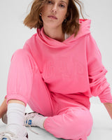 [GAP][Women] Easy Line Logo Hooded Sweatshirt _PINK (5123127010064) (XS-L) - コクモト KOCUMOTO