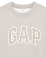 [GAP][Women] Heritage Logo Glitter Sweatshirt _ BEIGE (5123427002081)(XS-L) - コクモト KOCUMOTO