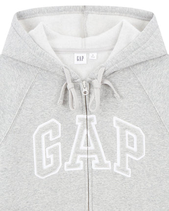 [GAP][Women] Heritage Logo Raglan Hooded Zip-up 3色 (5123327001) (XS-L) - コクモト KOCUMOTO