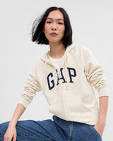 [GAP][Women] Heritage Logo Raglan Hooded Zip-up 3色 (5123327001) (XS-L) - コクモト KOCUMOTO