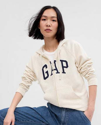 [GAP][Women] Heritage Logo Raglan Hooded Zip-up 3色 (5123327001) (XS-L) - コクモト KOCUMOTO