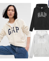 [GAP][Women] Heritage Logo Raglan Hooded Zip-up 3色 (5123327001) (XS-L) - コクモト KOCUMOTO