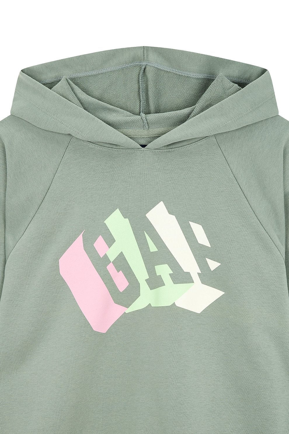 [GAP][Women] Logo raglan hooded sweatshirt_FATIGUE (5123227102041) (XS-L) - コクモト KOCUMOTO