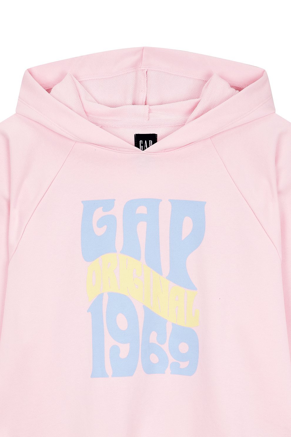 [GAP][Women] Logo raglan hooded sweatshirt_LIGHT PINK (5123227102064) (XS-L) - コクモト KOCUMOTO