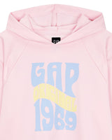 [GAP][Women] Logo raglan hooded sweatshirt_LIGHT PINK (5123227102064) (XS-L) - コクモト KOCUMOTO