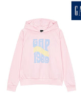 [GAP][Women] Logo raglan hooded sweatshirt_LIGHT PINK (5123227102064) (XS-L) - コクモト KOCUMOTO