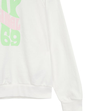 [GAP][Women] Logo raglan hooded sweatshirt_WHITE (5123227102002) (XS-L) - コクモト KOCUMOTO