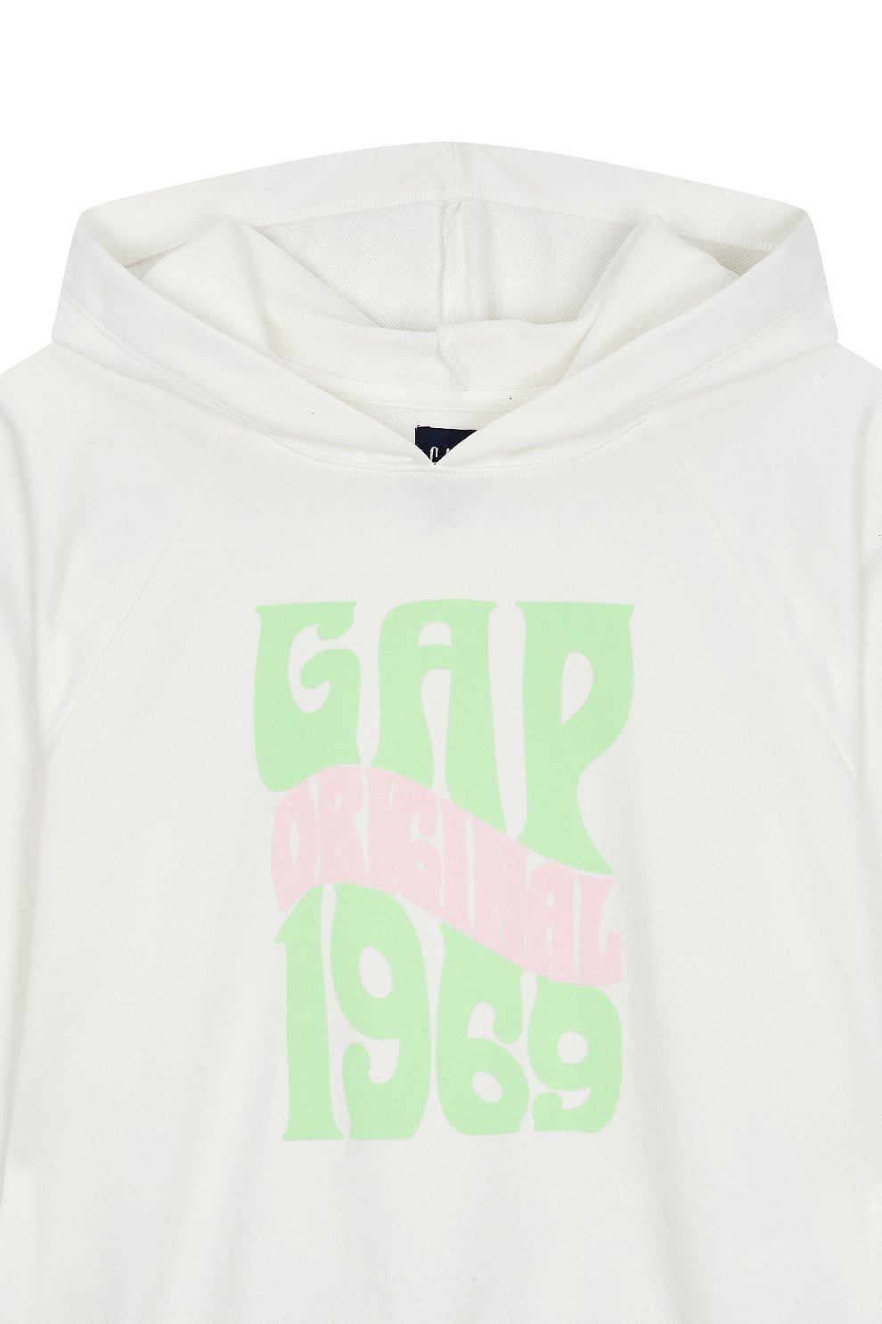 [GAP][Women] Logo raglan hooded sweatshirt_WHITE (5123227102002) (XS-L) - コクモト KOCUMOTO