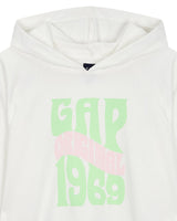 [GAP][Women] Logo raglan hooded sweatshirt_WHITE (5123227102002) (XS-L) - コクモト KOCUMOTO