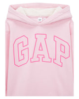 [GAP][Women] Logo sherpa hooded sweatshirt _LIGHT PINK (5122427015065) (XS-L) - コクモト KOCUMOTO