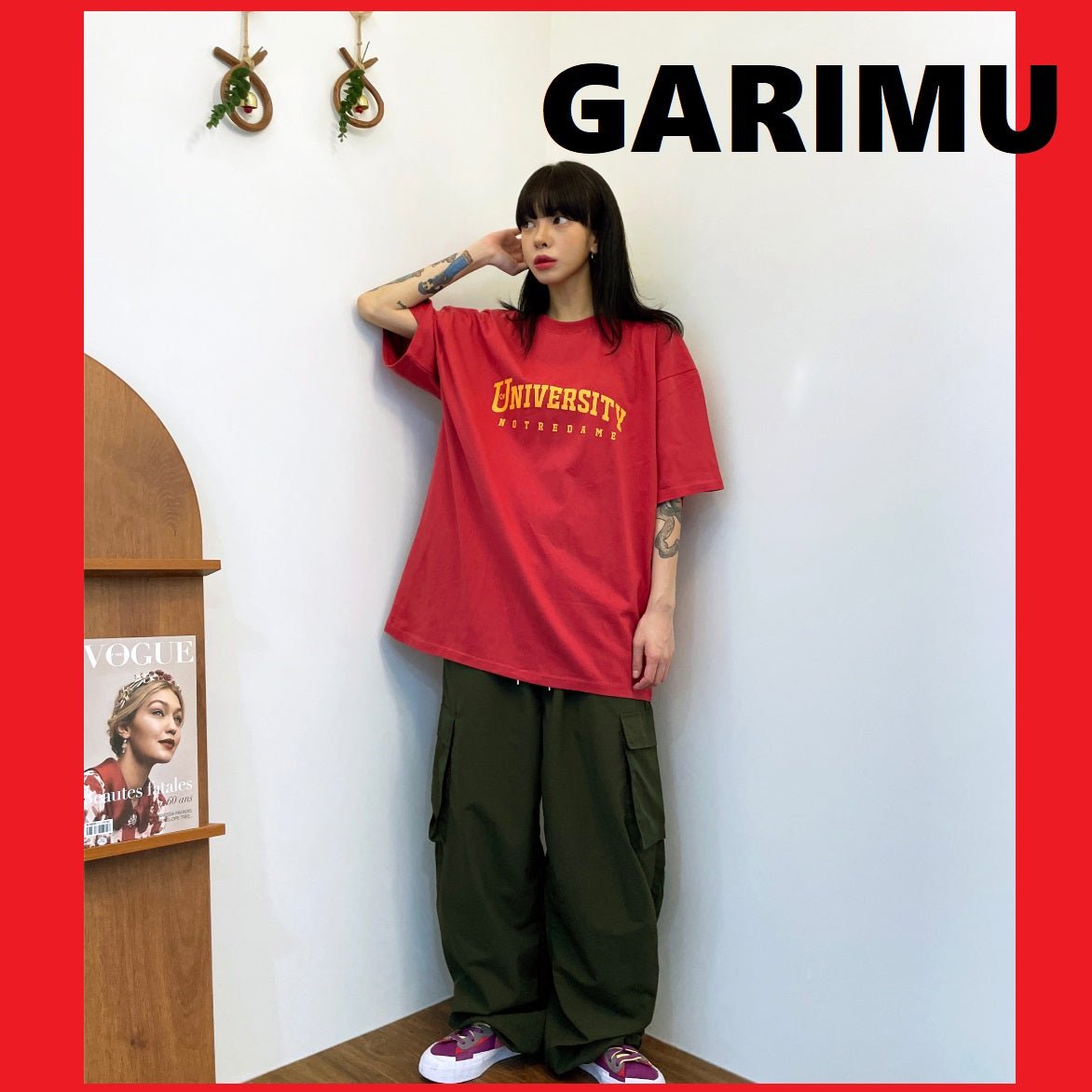 [GARIMU] 2022 S/S ユニオーバー半袖T(3COLOR) - コクモト KOCUMOTO