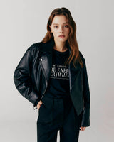 [GIORDANO] Han So-hee (ハン・ソヒ) ルーズフィットグラフィックTシャツ - コクモト KOCUMOTO