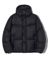 [GROOVE RHYME] 23F/W QUILTED HOOD SHORT DOWN PADDING (BLACK) - コクモト KOCUMOTO