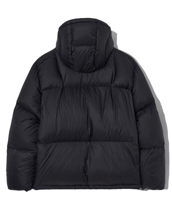 [GROOVE RHYME] 23F/W QUILTED HOOD SHORT DOWN PADDING (BLACK) - コクモト KOCUMOTO