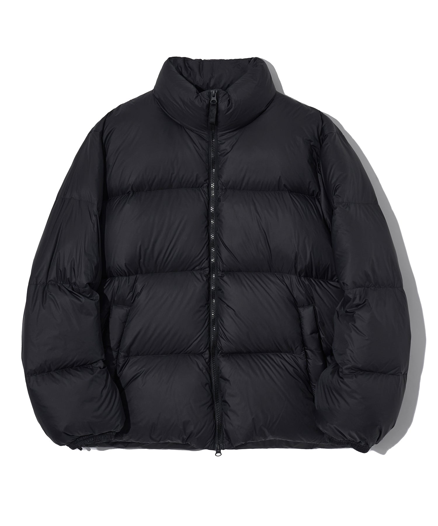 [GROOVE RHYME] 23F/W QUILTED SHORT DOWN PADDING (BLACK) - コクモト KOCUMOTO