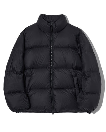 [GROOVE RHYME] 23F/W QUILTED SHORT DOWN PADDING (BLACK) - コクモト KOCUMOTO