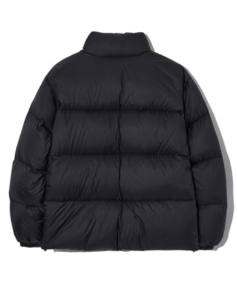 [GROOVE RHYME] 23F/W QUILTED SHORT DOWN PADDING (BLACK) - コクモト KOCUMOTO