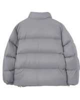 [GROOVE RHYME] 23F/W QUILTED SHORT DOWN PADDING (LIGHT GREY) - コクモト KOCUMOTO