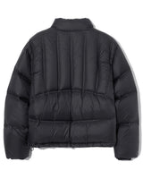 [GROOVE RHYME] 23F/W STITCH QUILTING DOWN PADDING (BLACK) - コクモト KOCUMOTO