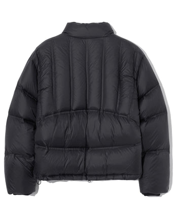 [GROOVE RHYME] 23F/W STITCH QUILTING DOWN PADDING (BLACK) - コクモト KOCUMOTO