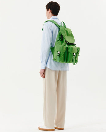 [HAHARCHIVE][WITH AFTER PRAY] NYLON CARGO RUCK SACK(GREEN) - コクモト KOCUMOTO