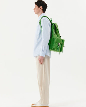 [HAHARCHIVE][WITH AFTER PRAY] NYLON CARGO RUCK SACK(GREEN) - コクモト KOCUMOTO