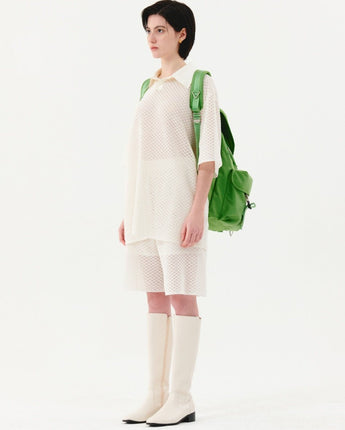 [HAHARCHIVE][WITH AFTER PRAY] NYLON CARGO RUCK SACK(GREEN) - コクモト KOCUMOTO