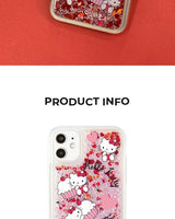 [HIGH CHEEKS] Cherry Hello kitty Glitter Case 新商品 韓国人気 IPHONE - コクモト KOCUMOTO