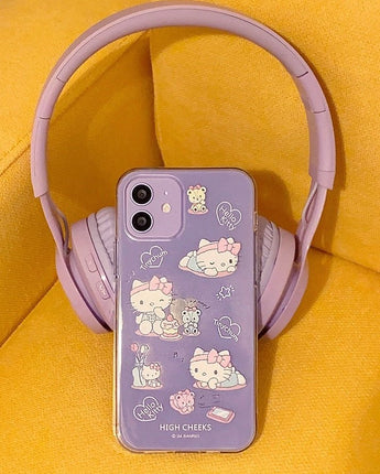 [HIGH CHEEKS] Hairband Hello kitty Clear Case 新商品 韓国人気 IPHONE - コクモト KOCUMOTO