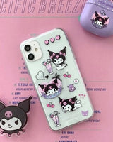 [HIGH CHEEKS] Kuromi Clear Case 新商品 韓国人気 IPHONE - コクモト KOCUMOTO