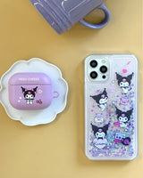 [HIGH CHEEKS] Kuromi Glitter Case 新商品 韓国人気 IPHONE - コクモト KOCUMOTO