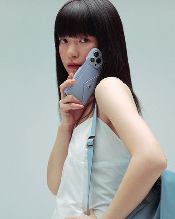 [HIGH CHEEKS] Love Letter Phone Case 2色 IPHONE 12/12PRO, 13PRO ,14PRO デイリー 新商品 韓国人気 韓国ファッション カード収納 - コクモト KOCUMOTO