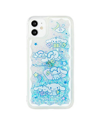 [HIGH CHEEKS] Sleeping Cinnamoroll Glitter Case 新商品 韓国人気 IPHONE - コクモト KOCUMOTO