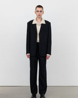 [IN SILENCE] Oversize Wool Blazer (BLACK) - コクモト KOCUMOTO