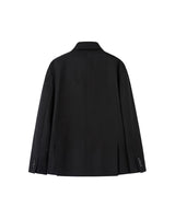 [IN SILENCE] Oversize Wool Blazer (BLACK) - コクモト KOCUMOTO