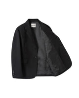 [IN SILENCE] Oversize Wool Blazer (BLACK) - コクモト KOCUMOTO