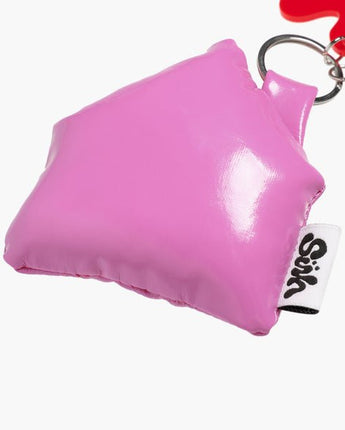 [ISTKUNST] Hide-out cushion keyring _ Pink バッグ キーホルダー 人形 - コクモト KOCUMOTO