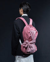 [IUGAMAKARAS] Knotted Backpack (Old Pink) 韓国人気 ストリートファッション - コクモト KOCUMOTO