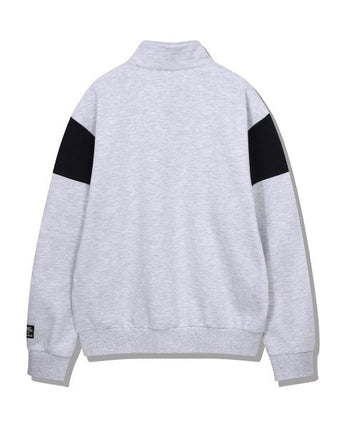 [JEEP] CHEROKEE Racing Color Scheme Half-Neck Sweatshirt _ M.WHITE (JO5TSU837MW) 韓国ファッション カップルアイテム - コクモト KOCUMOTO