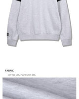 [JEEP] CHEROKEE Racing Color Scheme Half-Neck Sweatshirt _ M.WHITE (JO5TSU837MW) 韓国ファッション カップルアイテム - コクモト KOCUMOTO