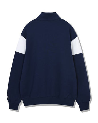 [JEEP] CHEROKEE Racing Color Scheme Half-Neck Sweatshirt _ NAVY (JO5TSU837NA) 韓国ファッション カップルアイテム - コクモト KOCUMOTO